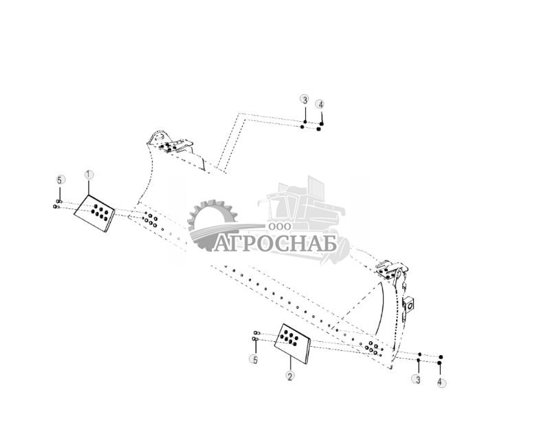 Угловые ножи отвала, механический поворотный отвал - ST945008 249.jpg